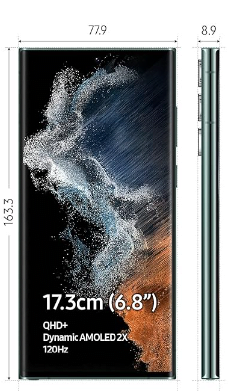 Samsung Galaxy S22 Ultra 5G Display