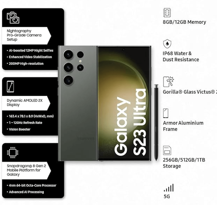 Samsung Galaxy S23 Ultra 5G Performance